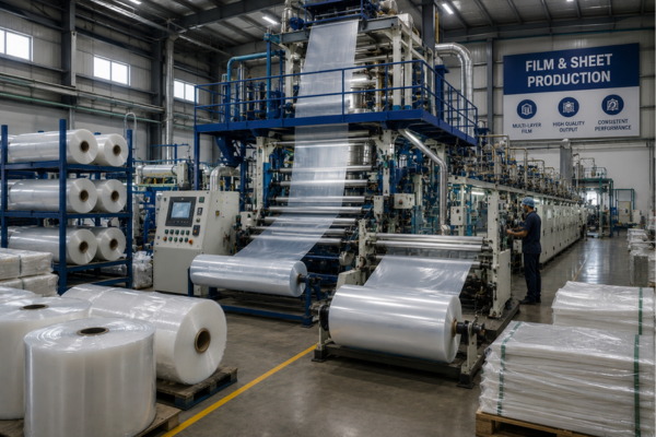 plastic Film During Winding