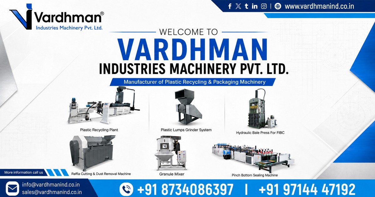 Welcome to Vardhman Industries Machinery Pvt. Ltd.