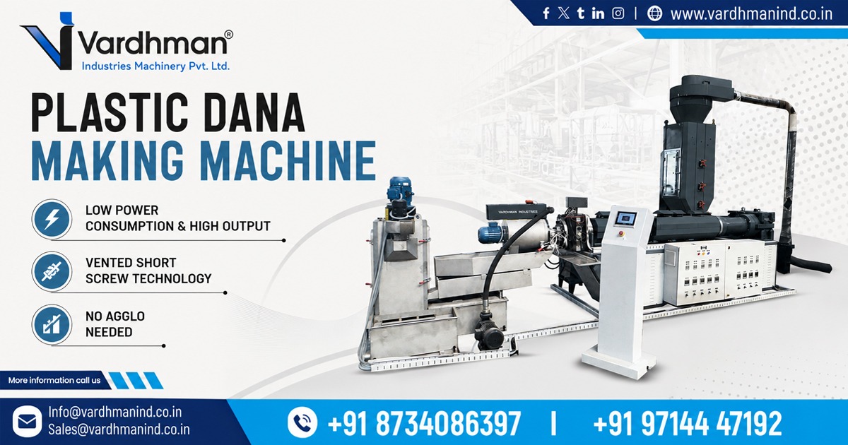 High Quality Plastic Dana Making Machine in Chhattisgarh