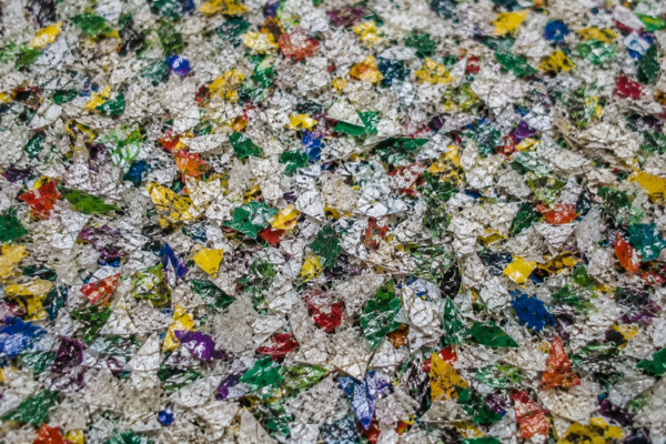 bopp printed waste