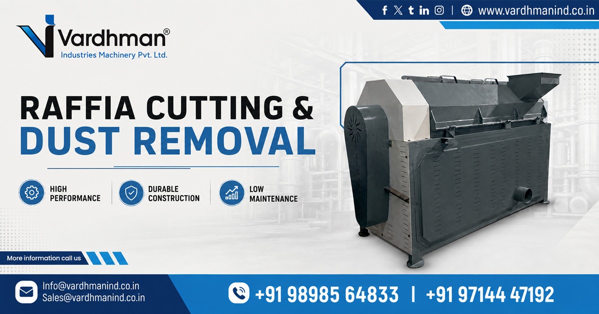Raffia Cutting and Dust Removal Machine in Andhra Pradesh