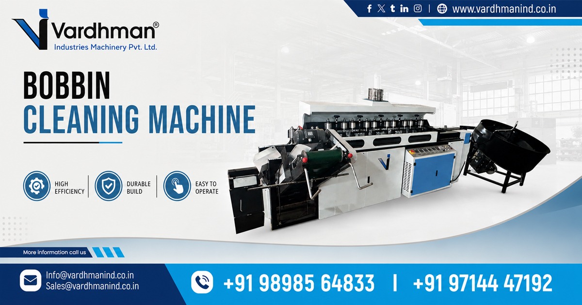 Auto Bobin Cleaning Machine in West Bengal