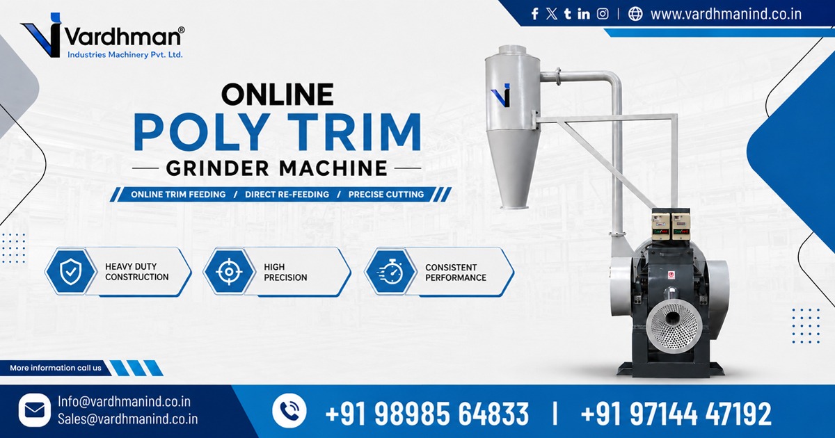 Online Plastic Grinder with Refeeding Machine in Tamil Nadu