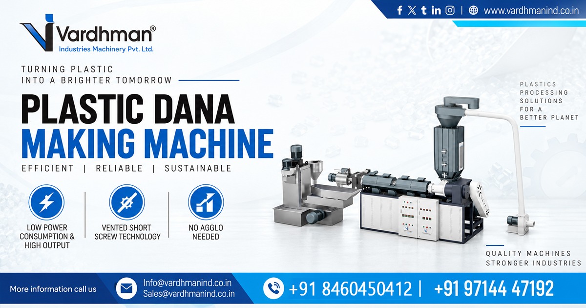 Plastic Dana Making Machine in Bengaluru
