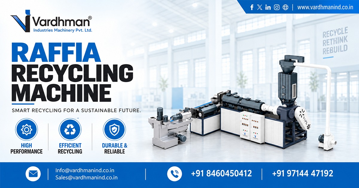 Raffia Recycling Machine in Tiruppur