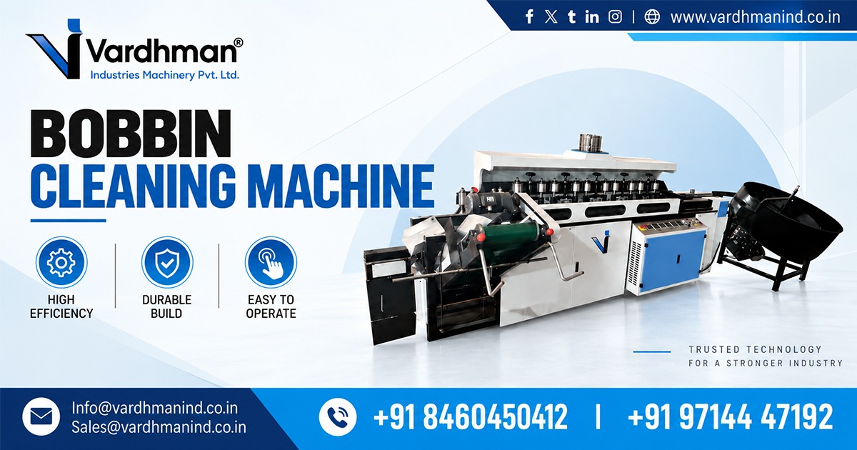 Bobbin Cleaning Machine in Tamil Nadu