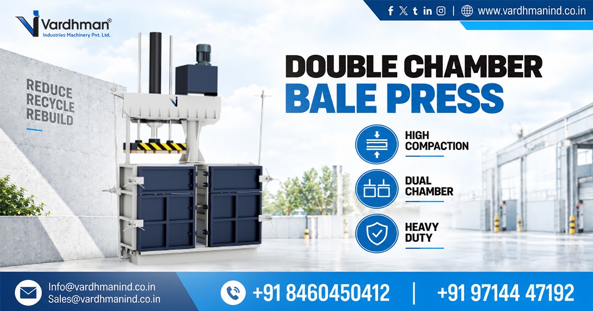 Double Chamber Bale Press Machine in Assam