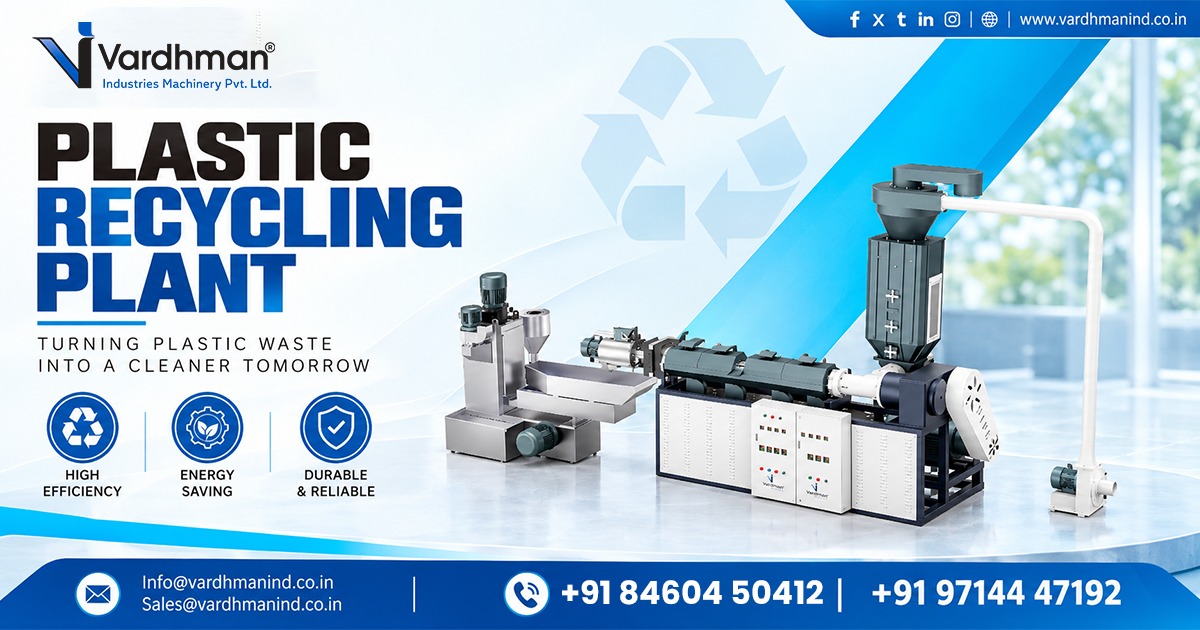 Plastic Recycling Plant Supplier in Delhi