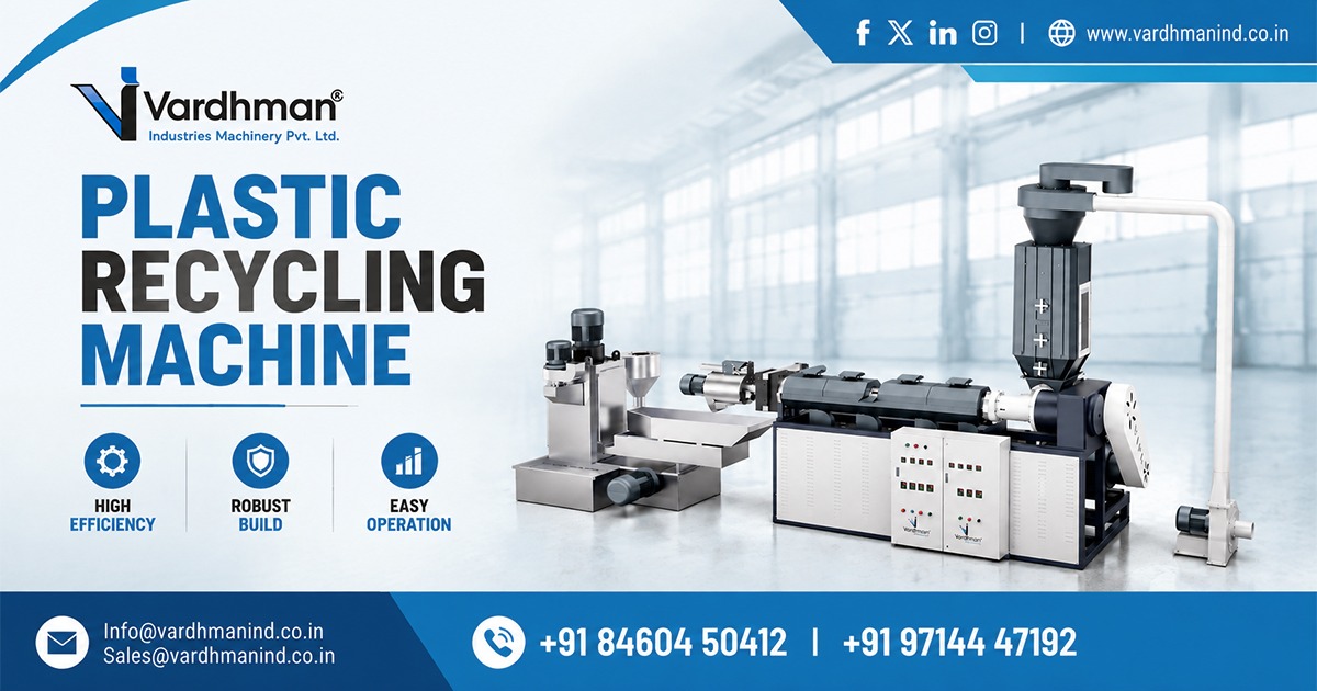 Plastic Recycling Machine in Mumbai