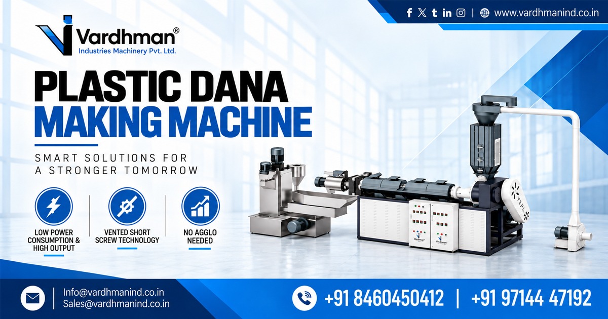 Plastic Dana Making Machine in Pune
