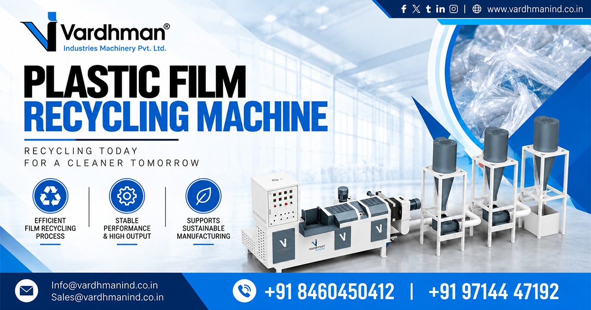 Plastic Film Recycling Machine in Nashik