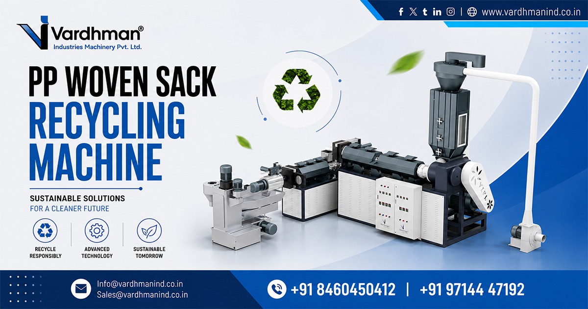 Best PP Woven Sack Recycling Machine in Durgapur