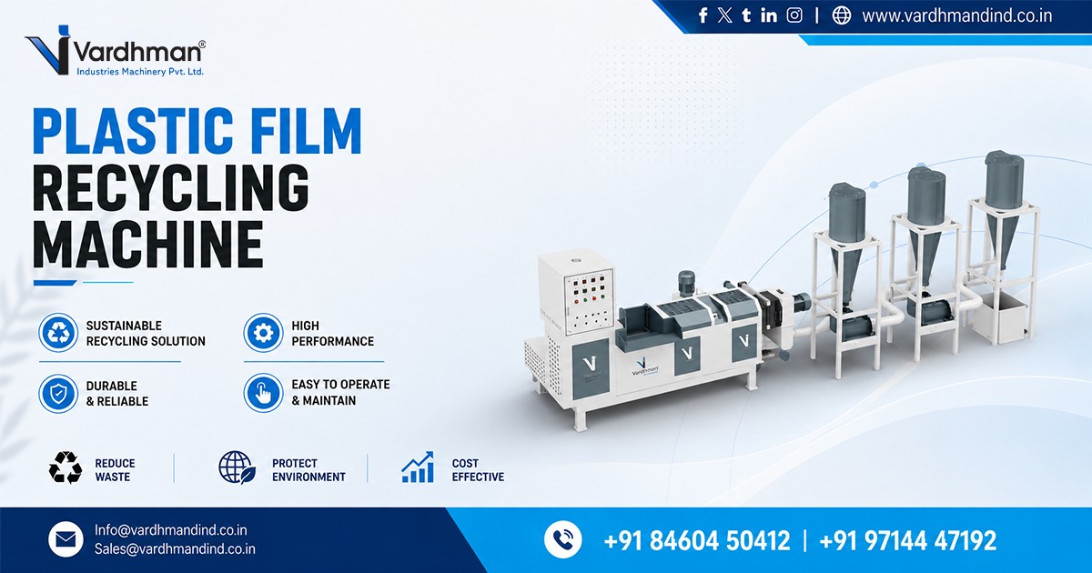 Plastic Film Recycling Machine in Hosur