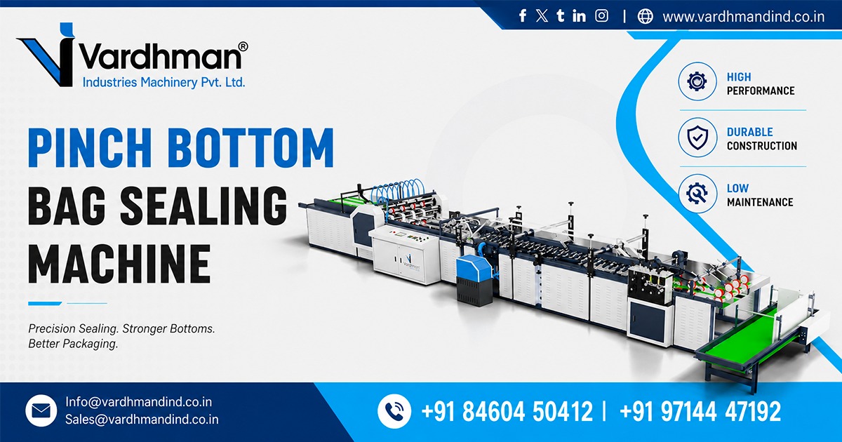 Pinch Bottom Bag Sealing Machine in Hubballi