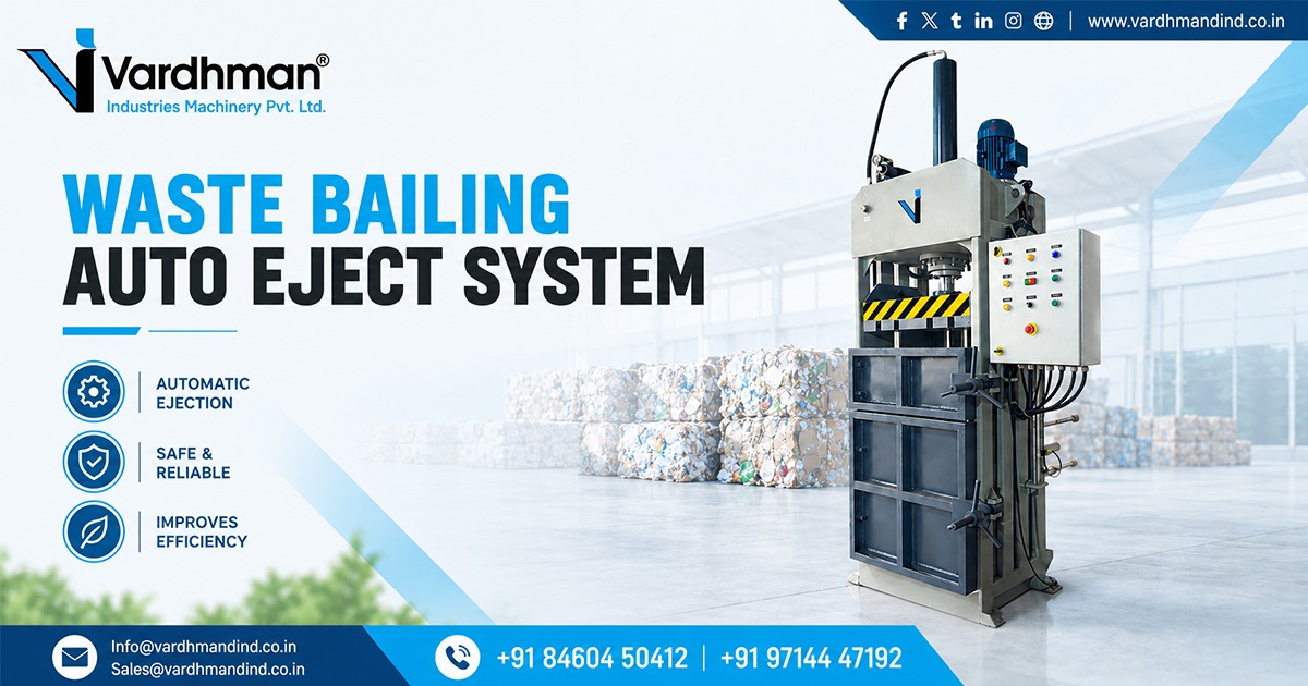 Waste Bailing Auto Eject System in Warangal